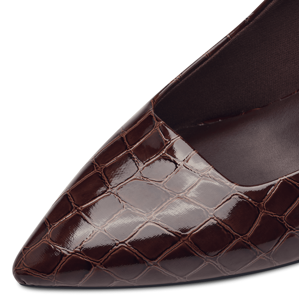 Pumps Brown Croco-NEW-