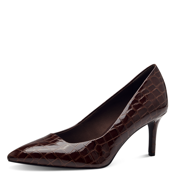 Pumps Brown Croco-NEW-