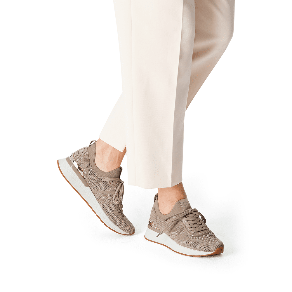 Sneaker - Ivory metallic