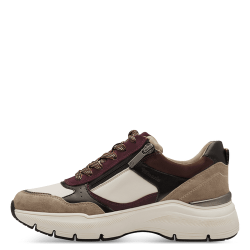 Flache Sneaker Camel-NEW-