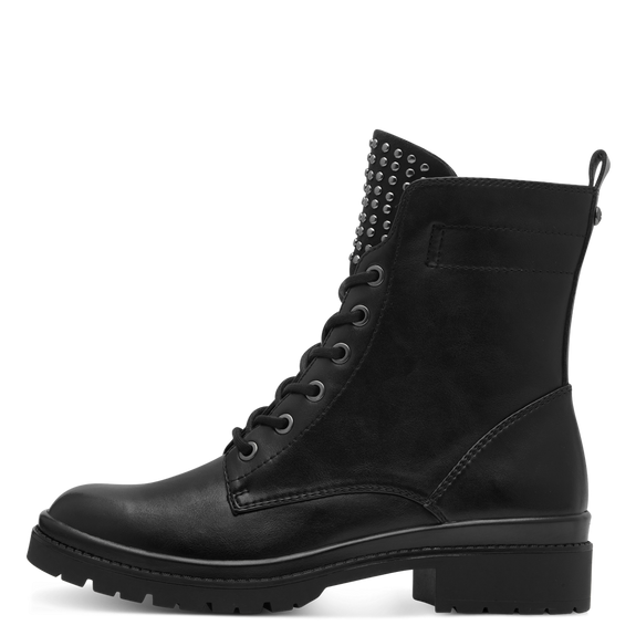 Lace-up ankle boots Black-NEW-