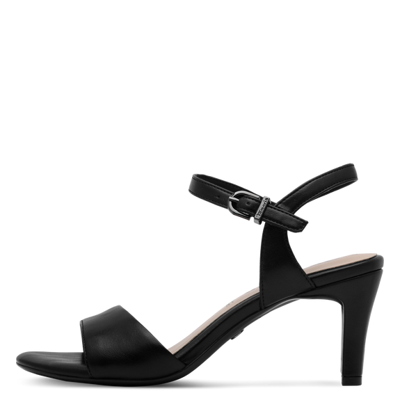 Heeled sandal - Black