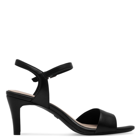 Heeled sandal - Black