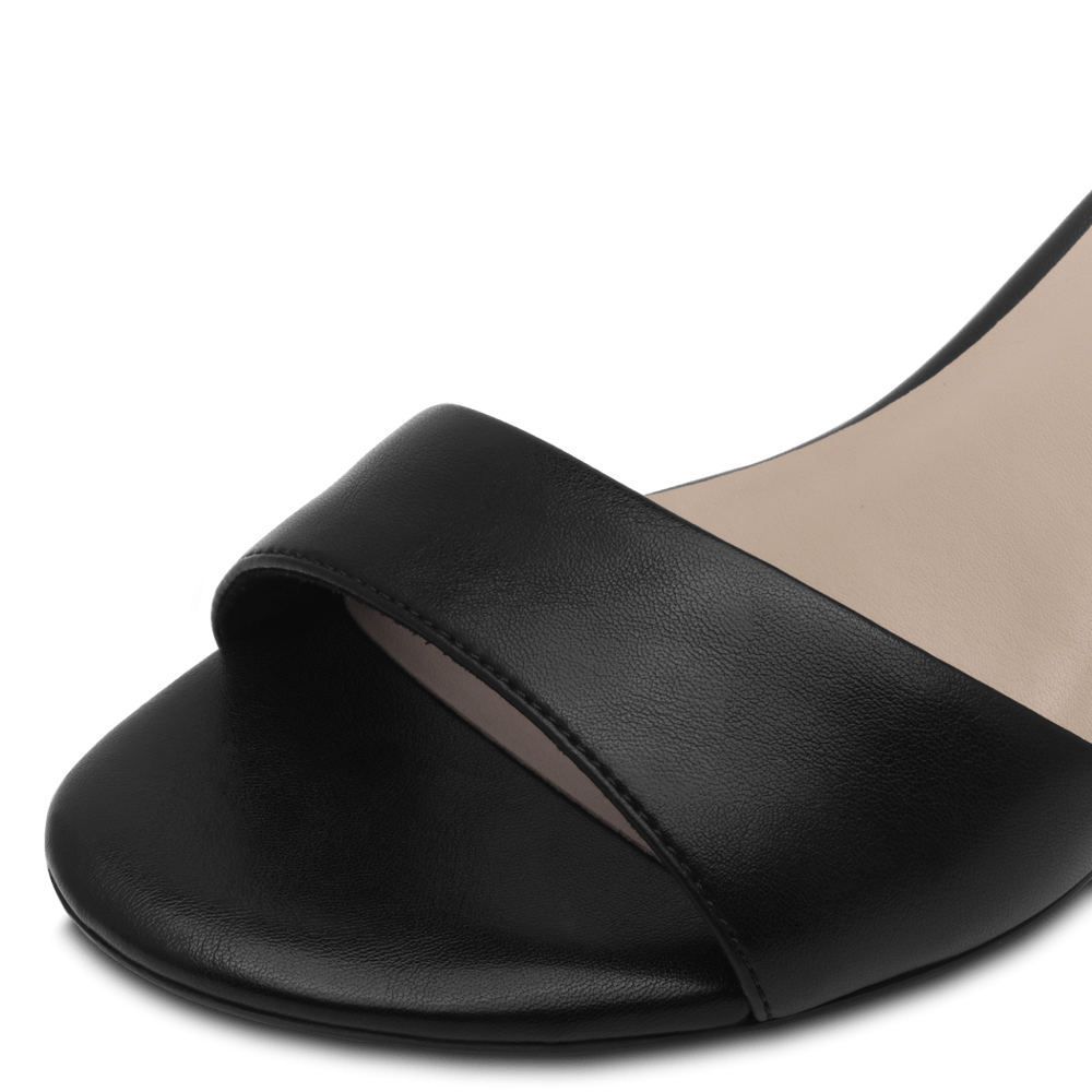 Heeled sandal - Black