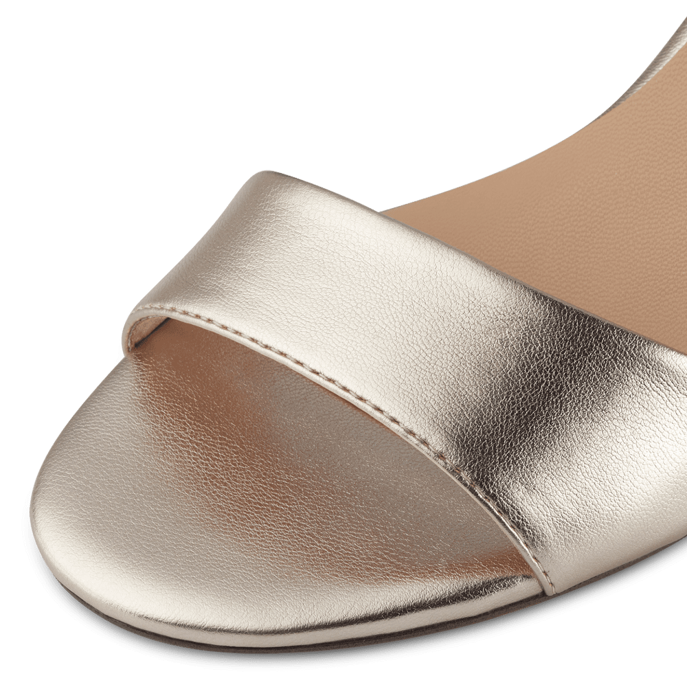 Heeled sandal - Gold