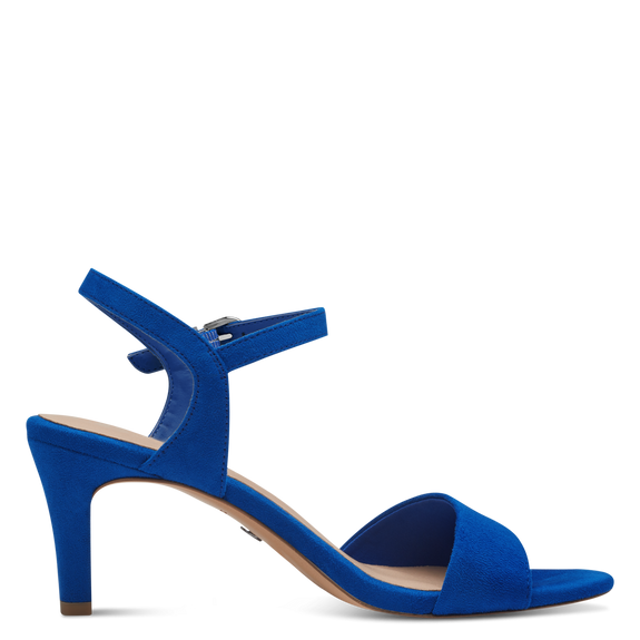 Heeled sandal - Blue.