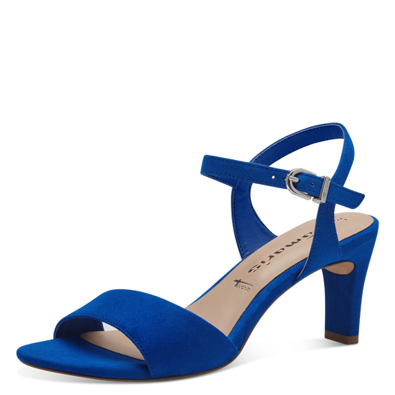 Heeled sandal - Blue.