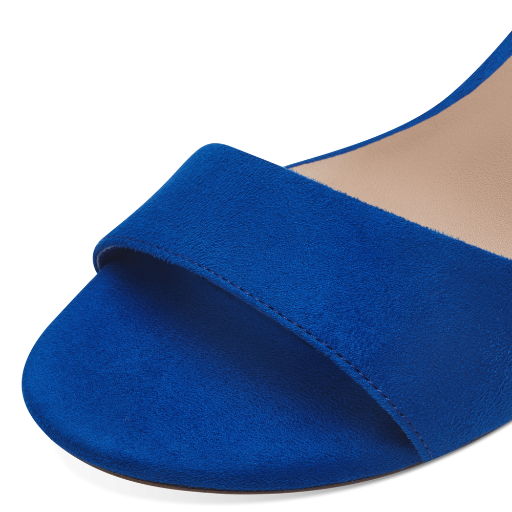 Heeled sandal - Blue.