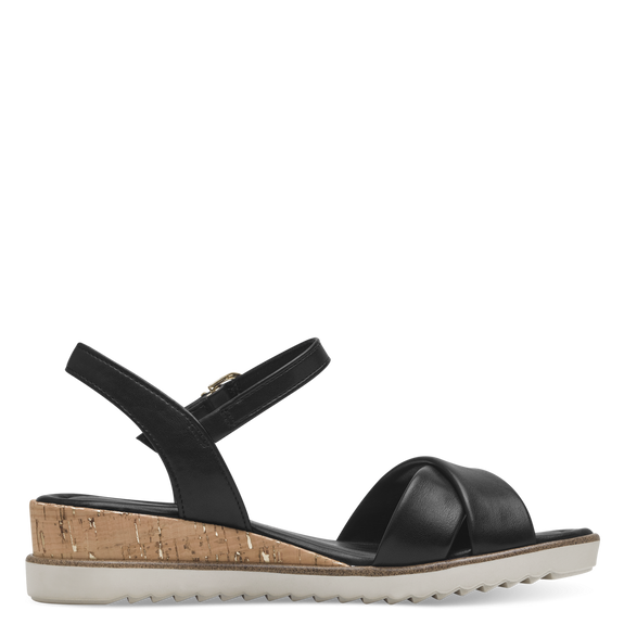 Heeled sandal - Black