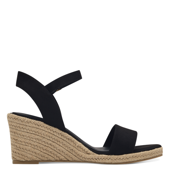 Heeled sandal - black