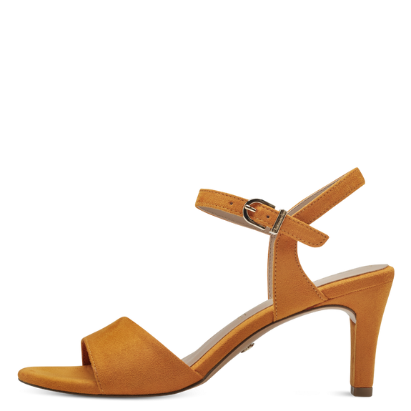 Heeled sandal - yellow