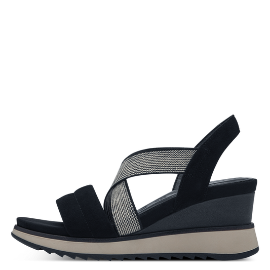 Platform Sandals-Mud